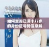 如何查询已满十八岁的身份证号码信息解析