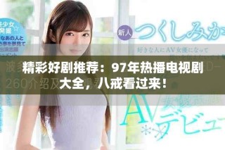 精彩好剧推荐：97年热播电视剧大全，八戒看过来！