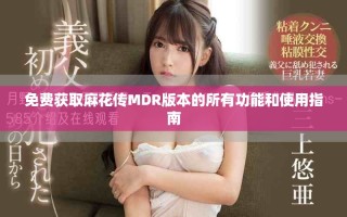 免费获取麻花传MDR版本的所有功能和使用指南