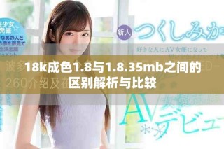 18k成色1.8与1.8.35mb之间的区别解析与比较