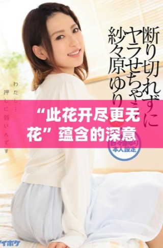 “此花开尽更无花”蕴含的深意与人生哲理探讨与思考