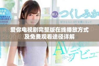 爱你电视剧完整版在线播放方式及免费观看途径详解