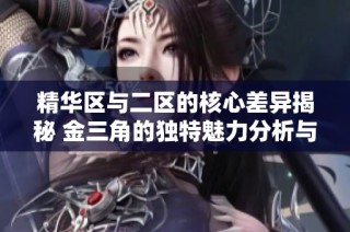 精华区与二区的核心差异揭秘 金三角的独特魅力分析与探讨