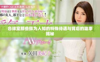 台球室那些鲜为人知的特殊待遇与背后的趣事揭秘