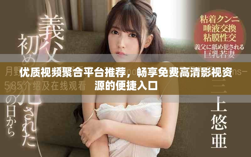 优质视频聚合平台推荐，畅享免费高清影视资源的便捷入口