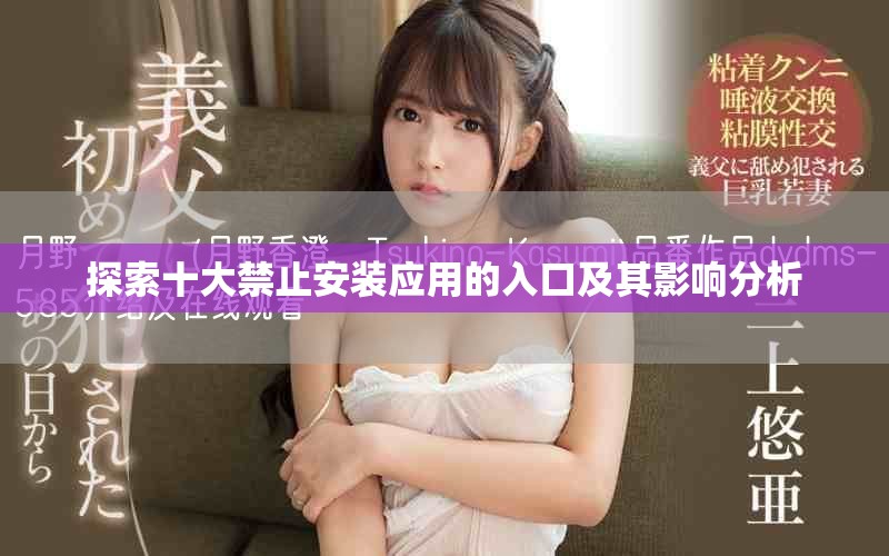 探索十大禁止安装应用的入口及其影响分析