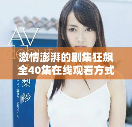激情澎湃的剧集狂飙全40集在线观看方式及详细解读