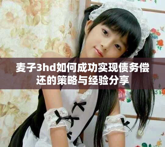 麦子3hd如何成功实现债务偿还的策略与经验分享