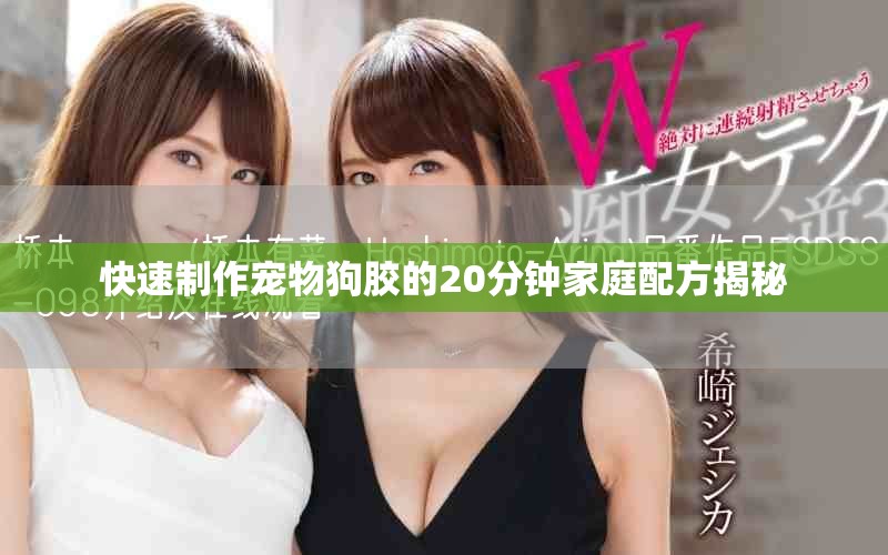 快速制作宠物狗胶的20分钟家庭配方揭秘