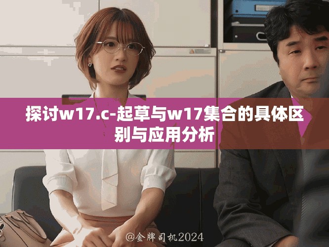 探讨w17.c-起草与w17集合的具体区别与应用分析