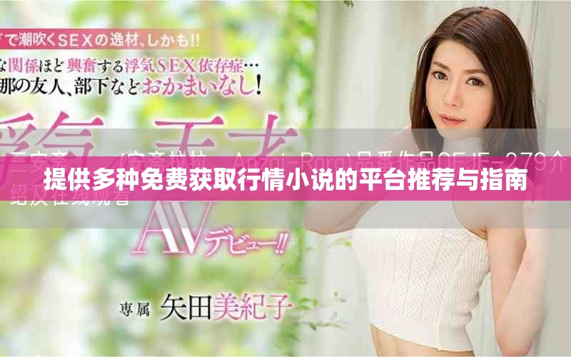 提供多种免费获取行情小说的平台推荐与指南