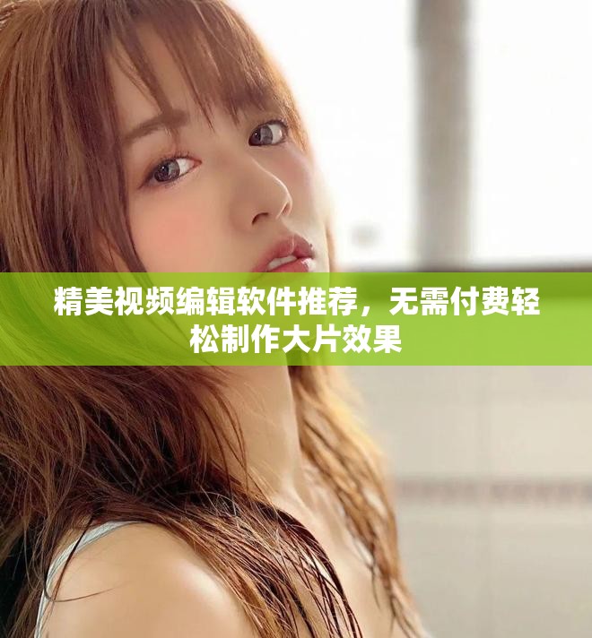 精美视频编辑软件推荐，无需付费轻松制作大片效果