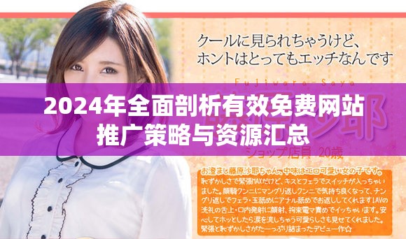 2024年全面剖析有效免费网站推广策略与资源汇总