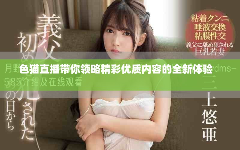 色猫直播带你领略精彩优质内容的全新体验       