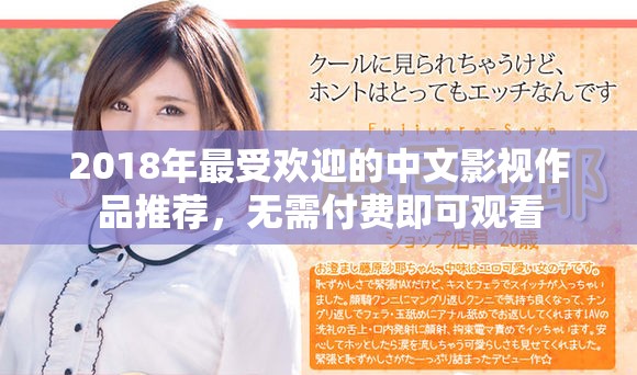 2018年最受欢迎的中文影视作品推荐，无需付费即可观看