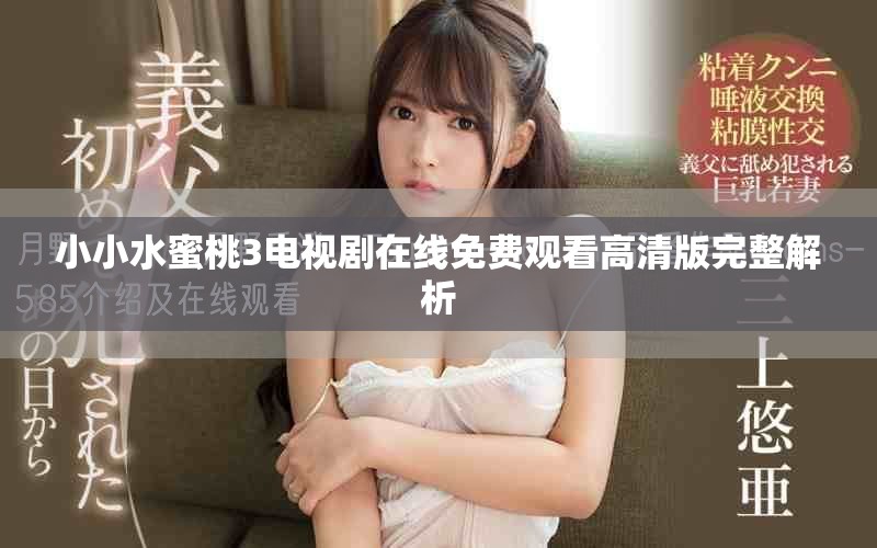 小小水蜜桃3电视剧在线免费观看高清版完整解析