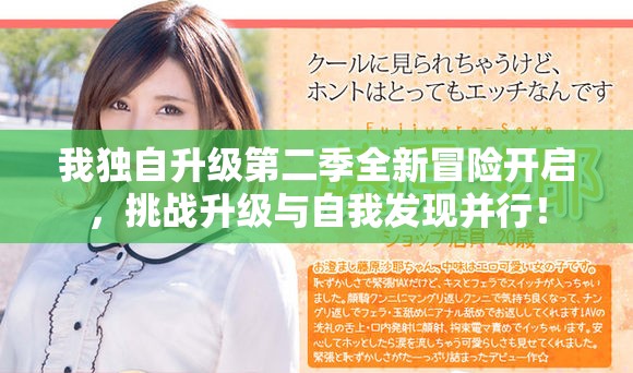 我独自升级第二季全新冒险开启，挑战升级与自我发现并行！