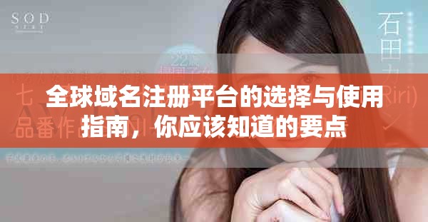 全球域名注册平台的选择与使用指南，你应该知道的要点