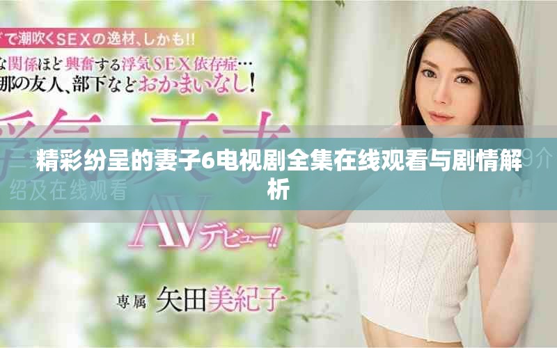 精彩纷呈的妻子6电视剧全集在线观看与剧情解析