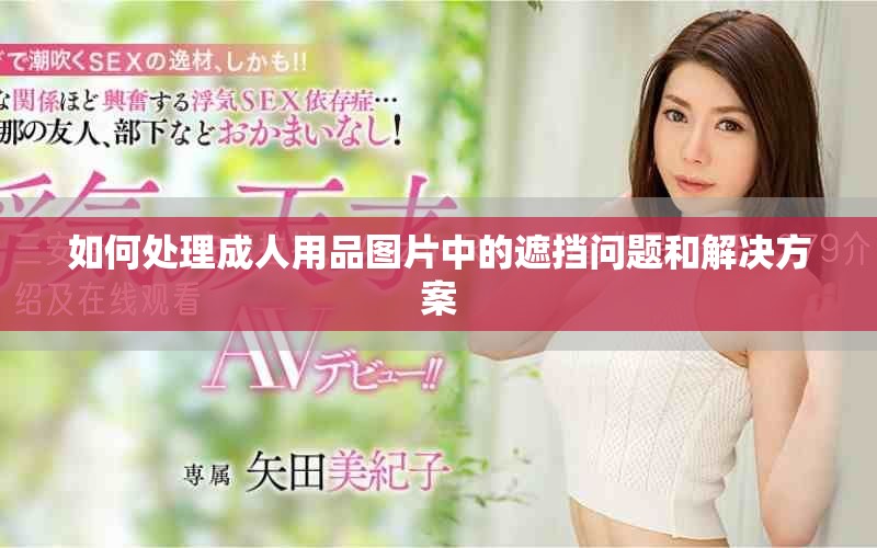 如何处理成人用品图片中的遮挡问题和解决方案