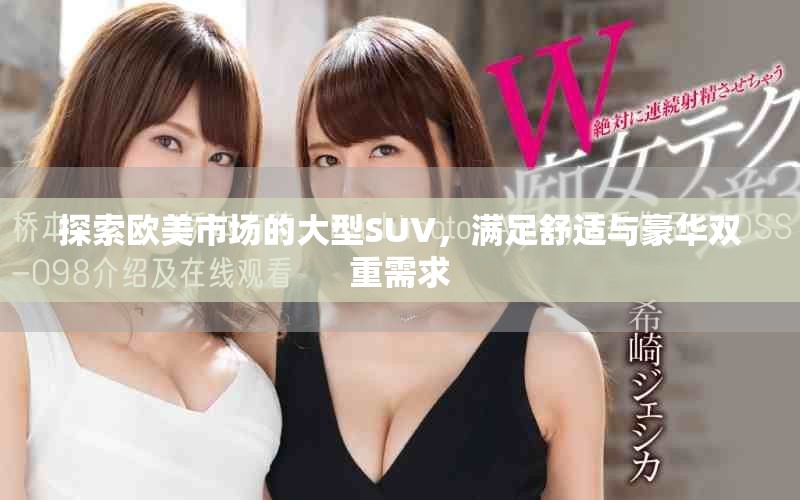 探索欧美市场的大型SUV，满足舒适与豪华双重需求