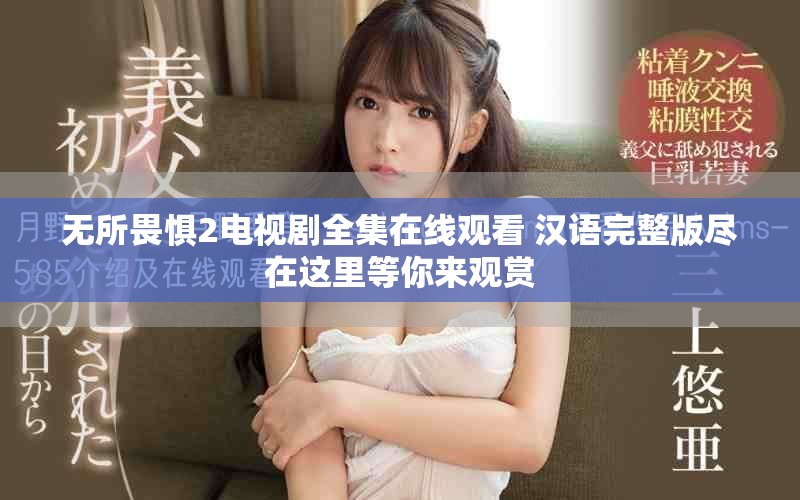 无所畏惧2电视剧全集在线观看 汉语完整版尽在这里等你来观赏