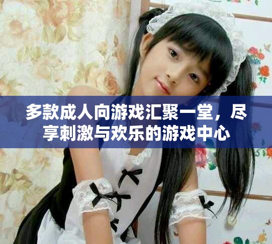 多款成人向游戏汇聚一堂，尽享刺激与欢乐的游戏中心