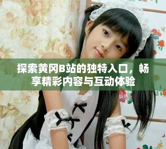 探索黄冈B站的独特入口，畅享精彩内容与互动体验
