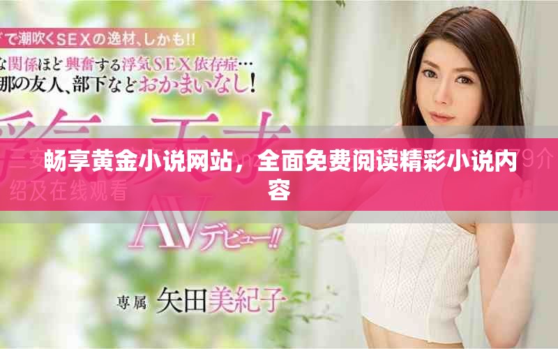 畅享黄金小说网站，全面免费阅读精彩小说内容