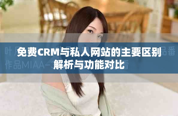 免费CRM与私人网站的主要区别解析与功能对比