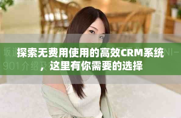 探索无费用使用的高效CRM系统，这里有你需要的选择
