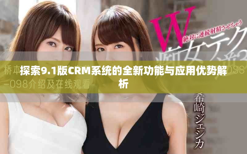 探索9.1版CRM系统的全新功能与应用优势解析