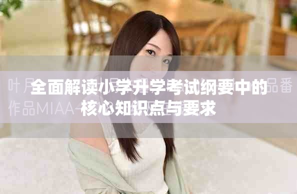 全面解读小学升学考试纲要中的核心知识点与要求