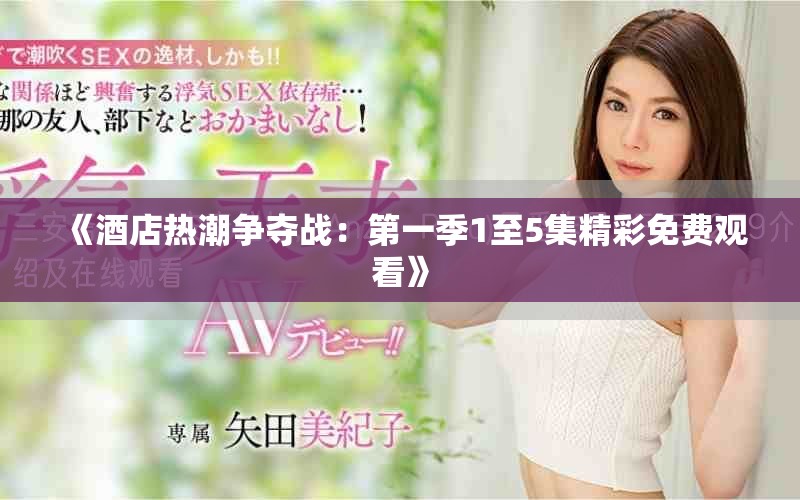 《酒店热潮争夺战：第一季1至5集精彩免费观看》