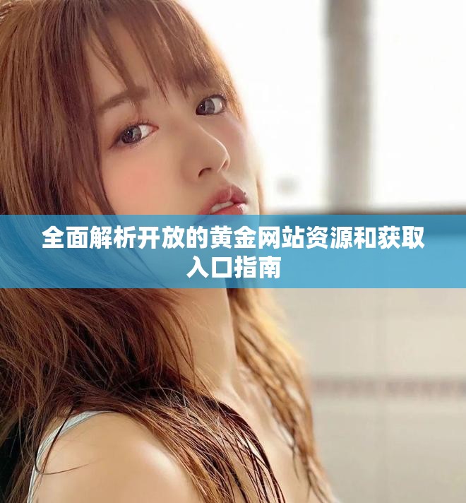 全面解析开放的黄金网站资源和获取入口指南