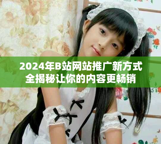 2024年B站网站推广新方式全揭秘让你的内容更畅销