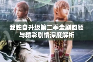 我独自升级第二季全剧回顾与精彩剧情深度解析