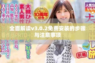 全面解读v3.0.2免费安装的步骤与注意事项