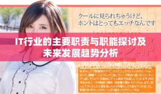 IT行业的主要职责与职能探讨及未来发展趋势分析