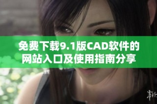 免费下载9.1版CAD软件的网站入口及使用指南分享