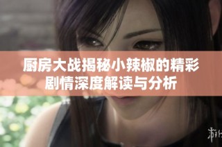 厨房大战揭秘小辣椒的精彩剧情深度解读与分析