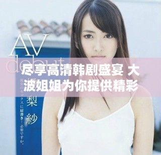 尽享高清韩剧盛宴 大波姐姐为你提供精彩免费在线观看体验