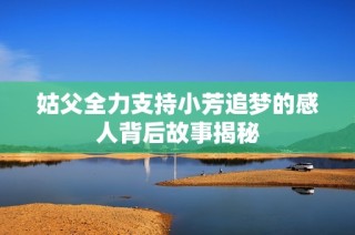 姑父全力支持小芳追梦的感人背后故事揭秘