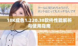 18K成色1.220.38软件性能解析与使用指南