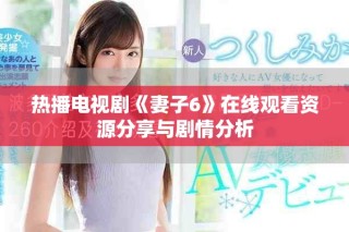 热播电视剧《妻子6》在线观看资源分享与剧情分析