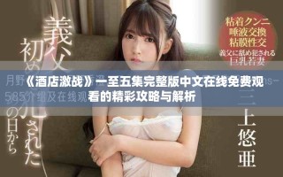《酒店激战》一至五集完整版中文在线免费观看的精彩攻略与解析