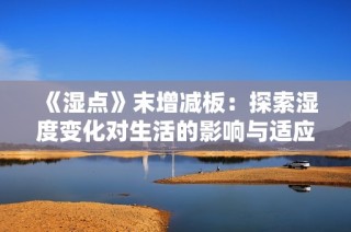 《湿点》末增减板：探索湿度变化对生活的影响与适应措施