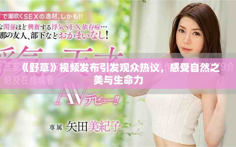 《野草》视频发布引发观众热议，感受自然之美与生命力