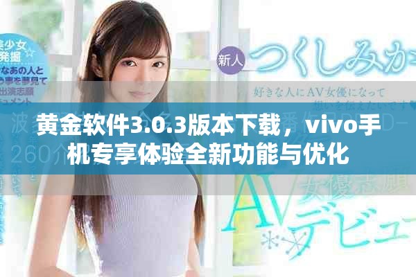 黄金软件3.0.3版本下载，vivo手机专享体验全新功能与优化