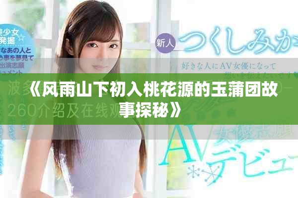 《风雨山下初入桃花源的玉蒲团故事探秘》